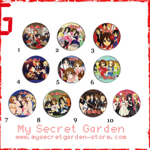 K-On !  けいおん Anime Pinback Button Badge Set 1a or 1b ( or Hair Ties / 4.4 cm Badge / Magnet / Keychain Set )